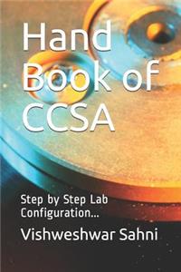Hand Book of Ccsa: Step by Step Lab Configuration...