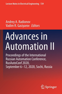 Advances in Automation II