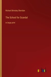 School for Scandal