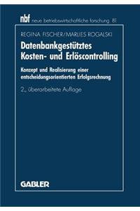 Datenbankgestütztes Kosten- Und Erlöscontrolling