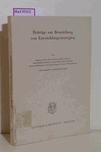 Beitrage Zur Beurteilung Von Entwicklungsstrategien
