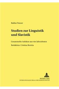 Studien zur Linguistik und Slavistik