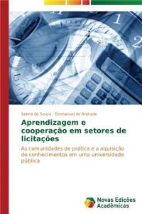 Aprendizagem e cooperação em setores de licitações