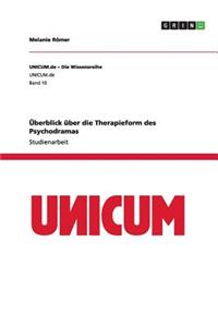 Überblick über die Therapieform des Psychodramas