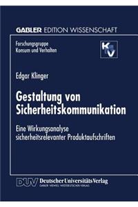 Gestaltung Von Sicherheitskommunikation