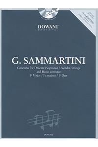 Sammartini: Concerto in F Major for Descant (Soprano) Recorder and Basso Continuo