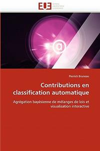Contributions En Classification Automatique