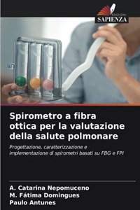 Spirometro a fibra ottica per la valutazione della salute polmonare