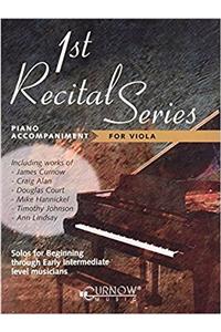 PA 1ST RECITAL SERIES FOR VIOLA