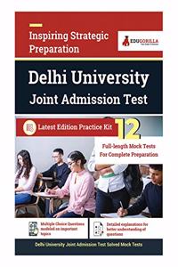 Delhi University Joint Admission Test (DU JAT) 2021 12 Mock Tests
