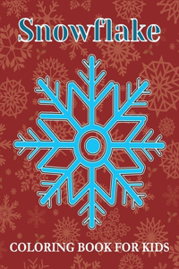 Snowflake Coloring Book for kids