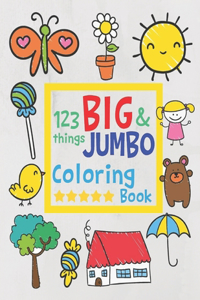 123 things BIG & JUMBO Coloring Book