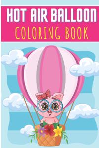 Hot Air Balloon Coloring Book