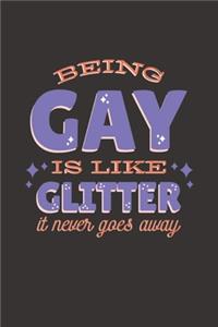 Being Gay Is Like Glitter It Never Goes Away