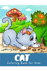 Cat Coloring Book for Kids