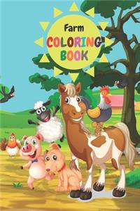 Farm Coloring Book