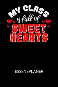 My class is full of sweet hearts - Essensplaner