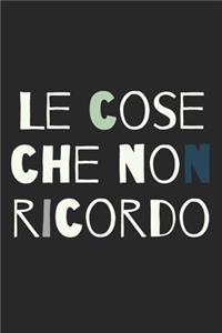 Le cose che non ricordo - grigio