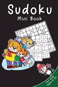 Sudoku Mini Book For Kids Ages 8-12