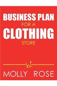 Business Plan For A Clothing Store