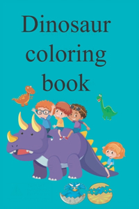 Dinosaur coloring book