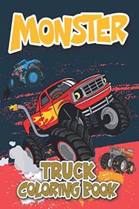 Monster Truck Coloring Book