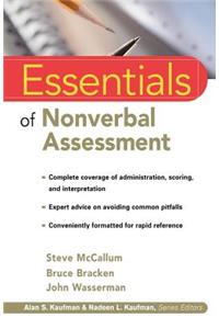 Essentials of Nonverbal Assessment