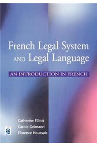 French Legal System and Legal Language