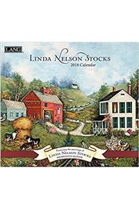 Linda Nelson Stocks 2018 Calendar (Deluxe Wall)