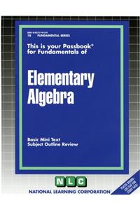 ELEMENTARY ALGEBRA