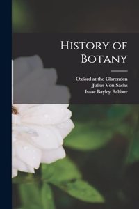 History of Botany