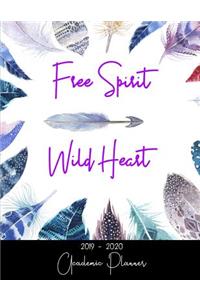 Free Spirit Wild Heart Academic Planner