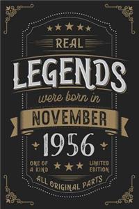 Real Legends were born in November 1956