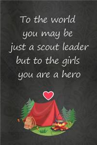 Thick Notebook (119 Pages) - Summer Journal, Camping, Girl Scout Leader Gifts