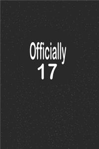 officially 17