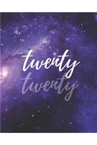 2020 Weekly And Monthly Planner
