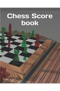 Chess Score book
