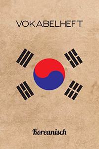 Vokabelheft Koreanisch