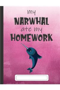 My Narwhal Ate My Homework