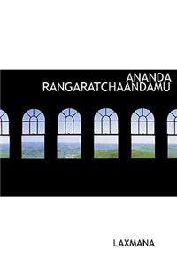 Ananda Rangaratchaandamu