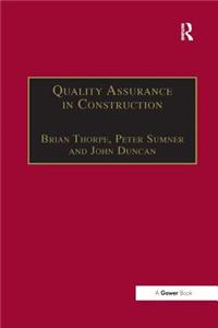 Quality Assurance in Construction