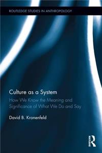 Culture as a System
