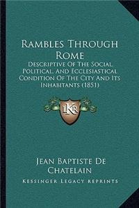 Rambles Through Rome