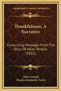 Thankfulness, a Narrative