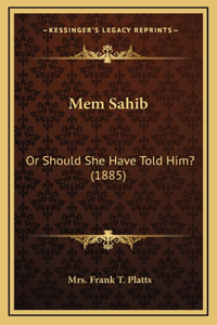 Mem Sahib