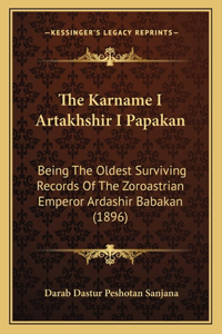Karname I Artakhshir I Papakan