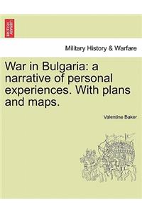 War in Bulgaria