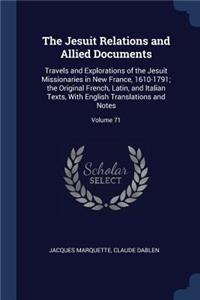Jesuit Relations and Allied Documents