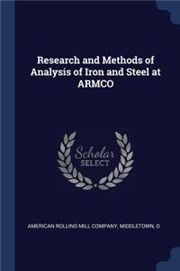 Research and Methods of Analysis of Iron and Steel at ARMCO