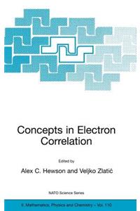 Concepts in Electron Correlation